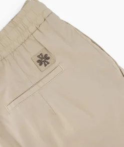 Jacob Cohen Pantalon Low Carrot Fit Daniel Beige*Heren Broeken