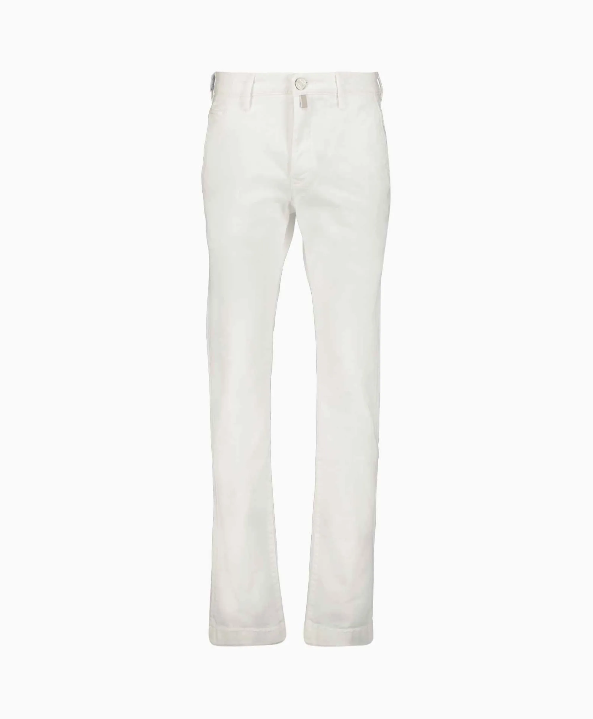Jacob Cohen Pantalon Slim Fit Bobby Off White*Heren Broeken