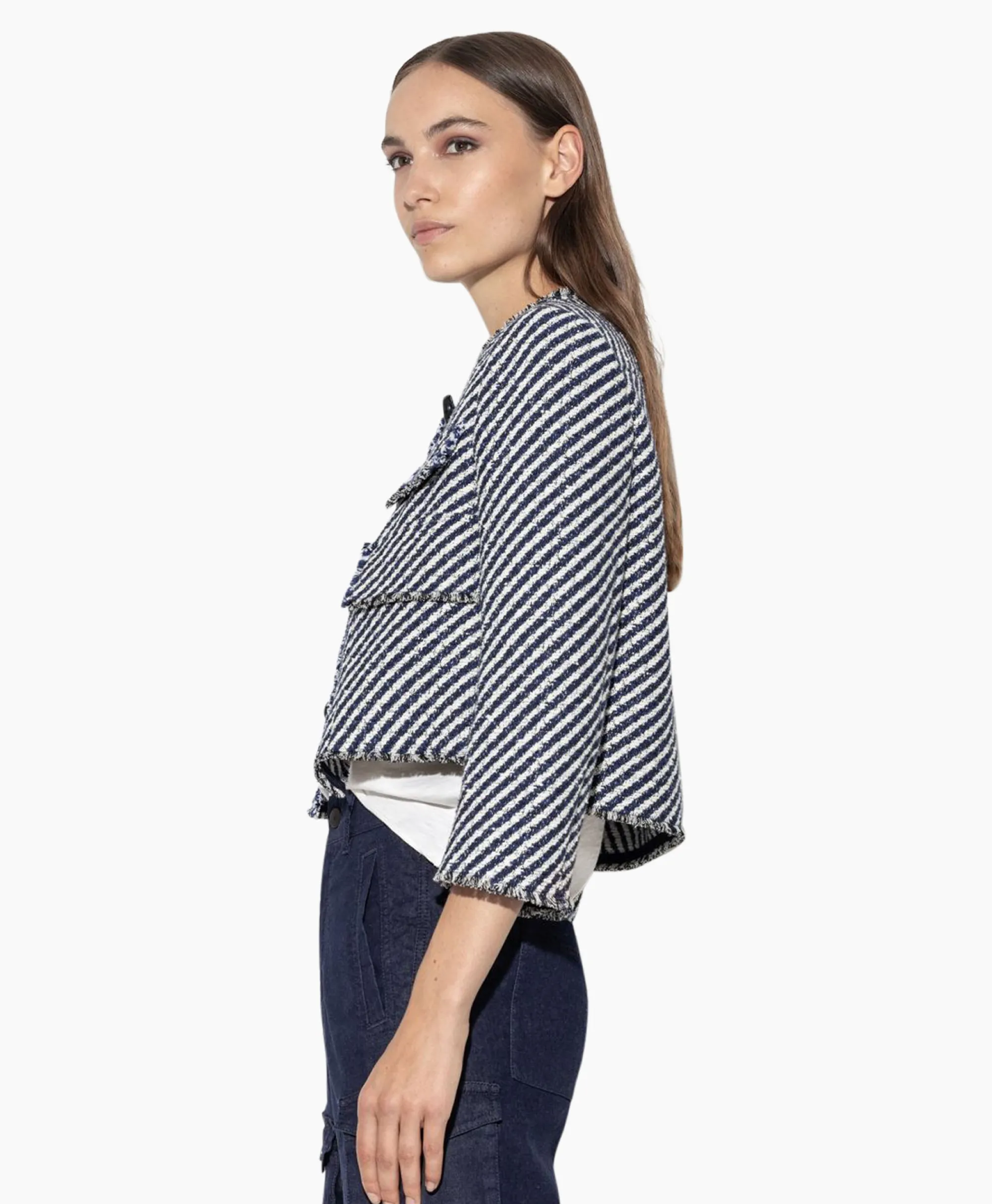 Luisa Cerano Blazer 498013/3603-0 Off White*Dames Blazers