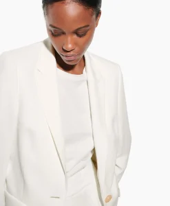 Luisa Cerano Blazer 498010/3595-0 Off White*Dames Blazers