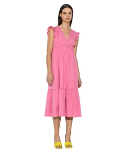 Luisa Cerano Jurk 798491/3342-0 Roze*Dames Jurken