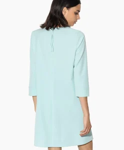 Luisa Cerano Midi Jurk 798450/3453-0 Aqua*Dames Jurken