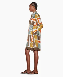 Luisa Cerano Midi Jurk 798495/3626-0 Diverse*Dames Jurken