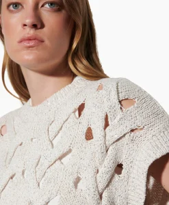 Luisa Cerano Pullover 198389/5894-0 Off White*Dames Truien