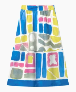 Luisa Cerano Rok 598237/3624-0 Off White*Dames Rokken