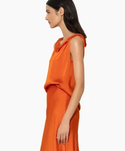 Luisa Cerano Top 298456/3618-0 Oranje*Dames Blouses