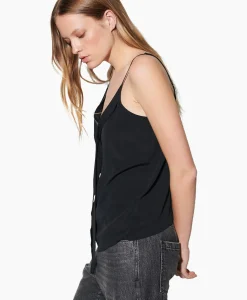 Luisa Cerano Top 398111/2179-0 Zwart Dessin*Dames T-Shirts & Tops