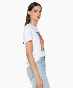 Luisa Cerano T-Shirt 398157/7799-0 Wit*Dames T-Shirts & Tops