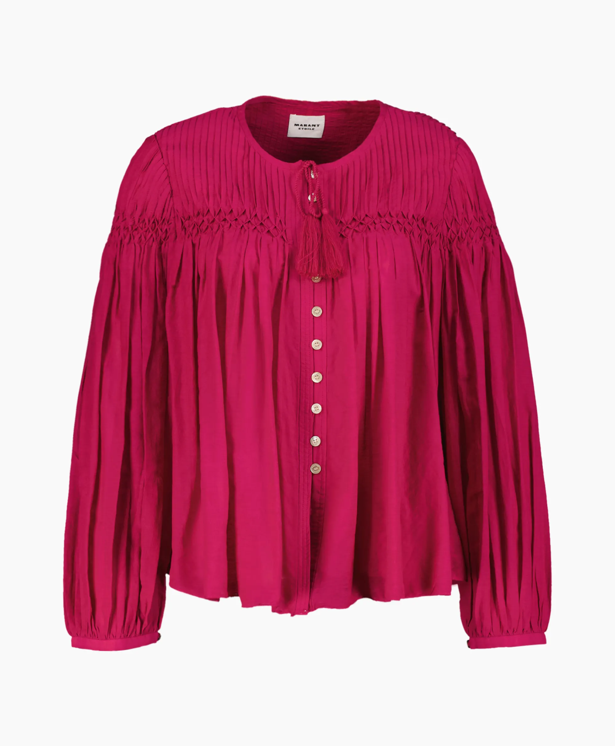 Marant Étoile Marant Etoile Blouse Abadi-Ge Pink*Dames Blouses