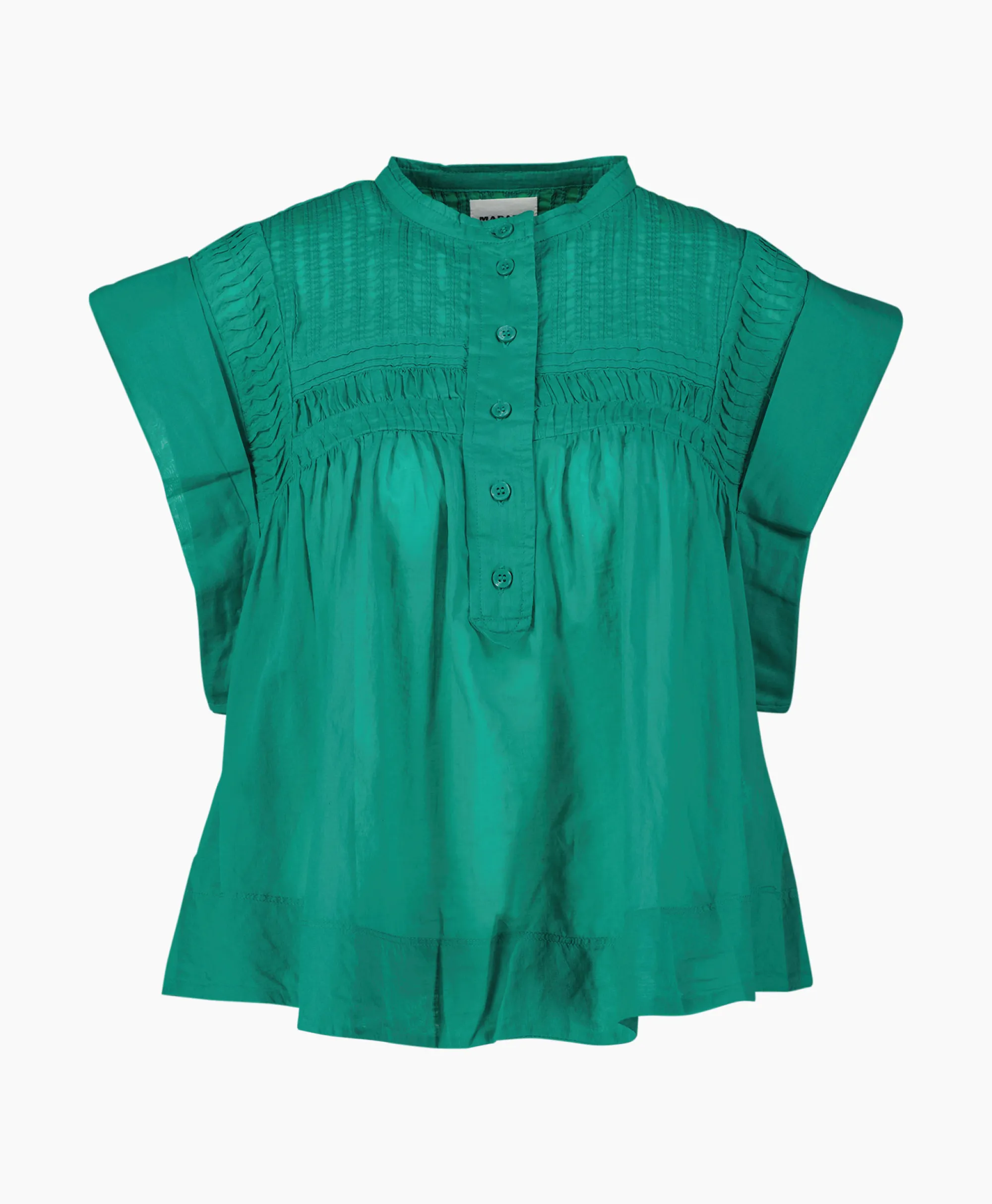 Marant Étoile Marant Etoile Blouse Leaza-Gb Groen*Dames Blouses