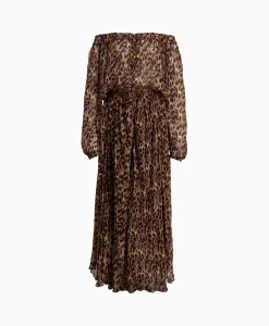 Marant Étoile Marant Etoile Maxi Jurk Volga-Gc Oker*Dames Jurken