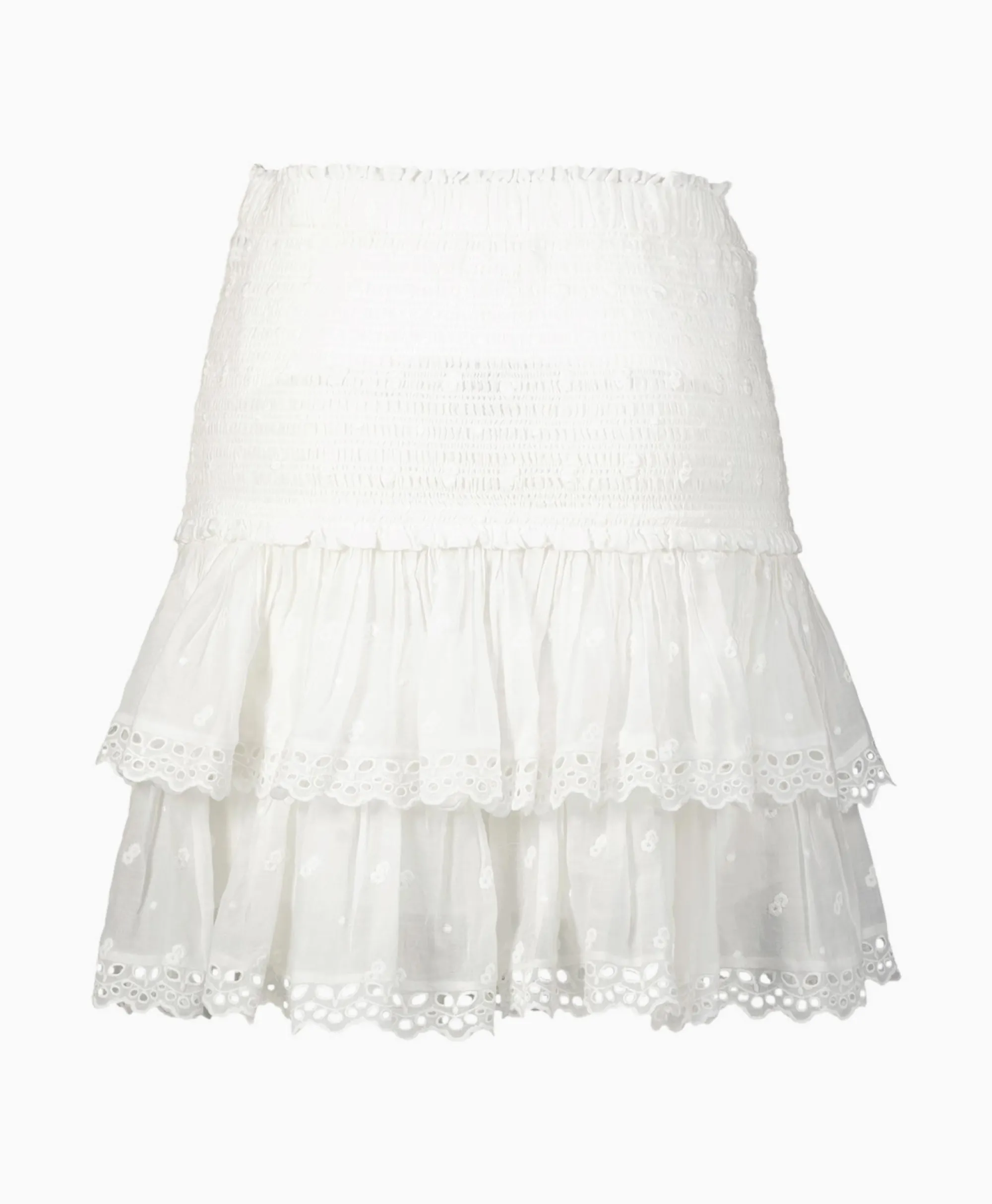 Marant Étoile Marant Etoile Minirok Tinaomi-Gc Wit*Dames Rokken