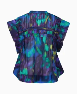 Marant Étoile Marant Etoile Top Leaza-Gb Blauw*Dames T-Shirts & Tops