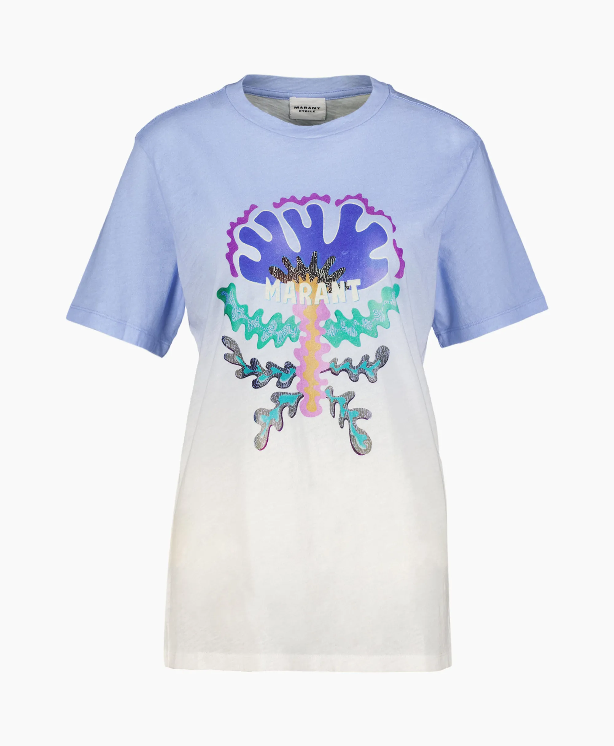 Marant Étoile Marant Etoile T-Shirt Korte Mouw Zewel-Gc Licht Blauw*Dames T-Shirts & Tops