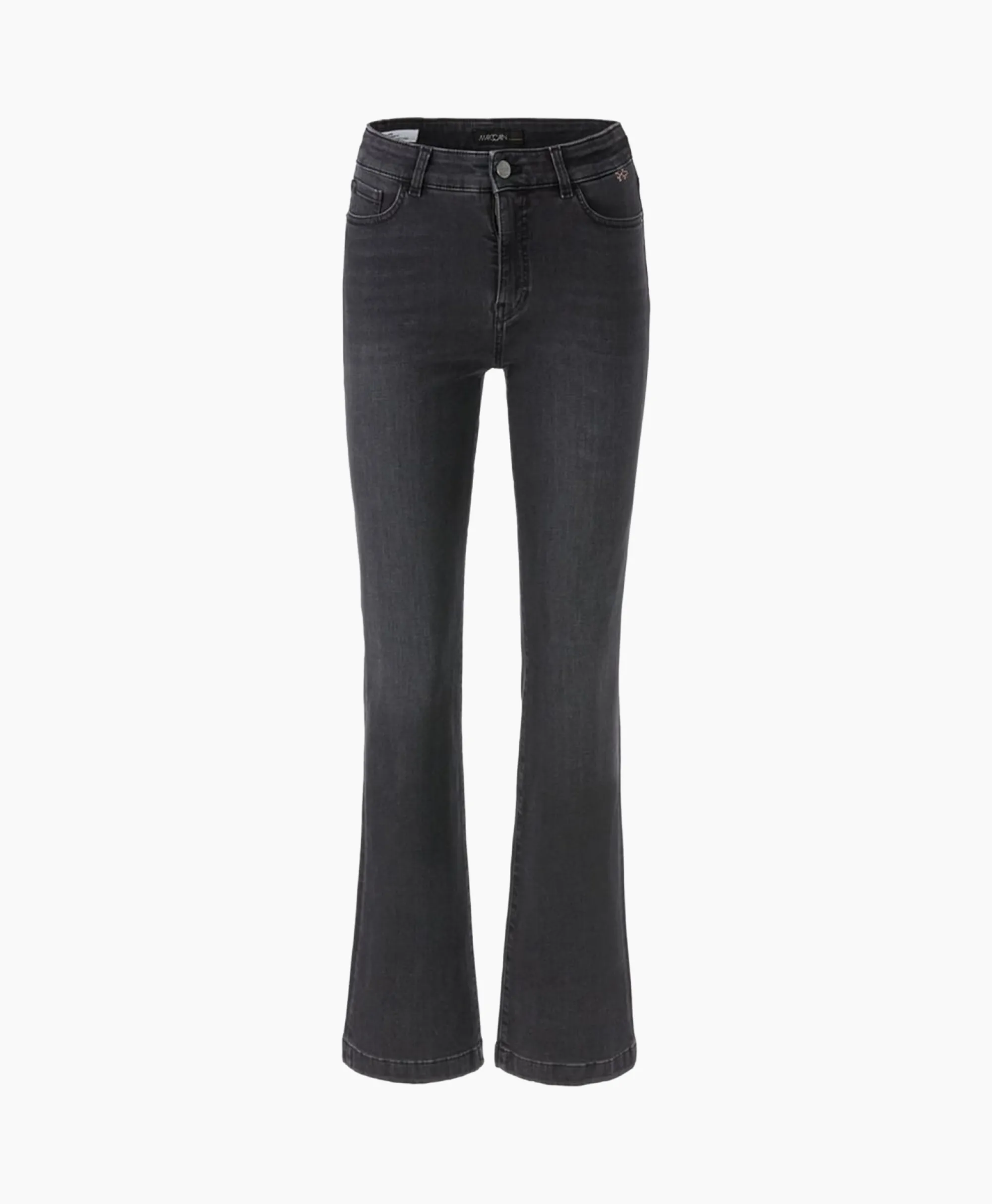 Marc Cain Pants Jeans +P 82.06 D14 Donker Grijs*Dames Broeken
