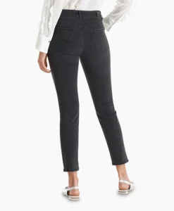 Marc Cain Pants Jeans +P 82.01 D14 Donker Grijs*Dames Broeken
