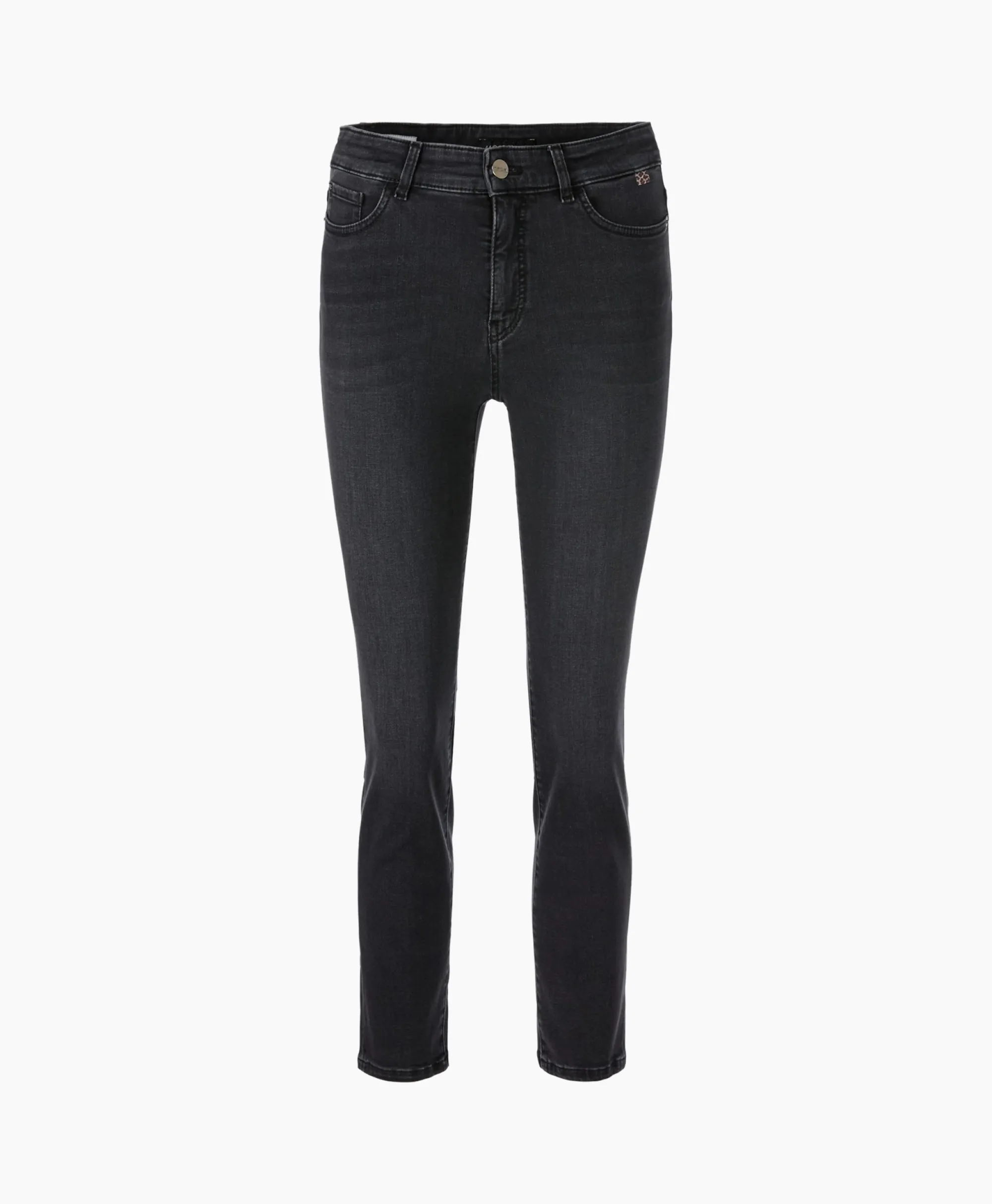 Marc Cain Pants Jeans +P 82.01 D14 Donker Grijs*Dames Broeken