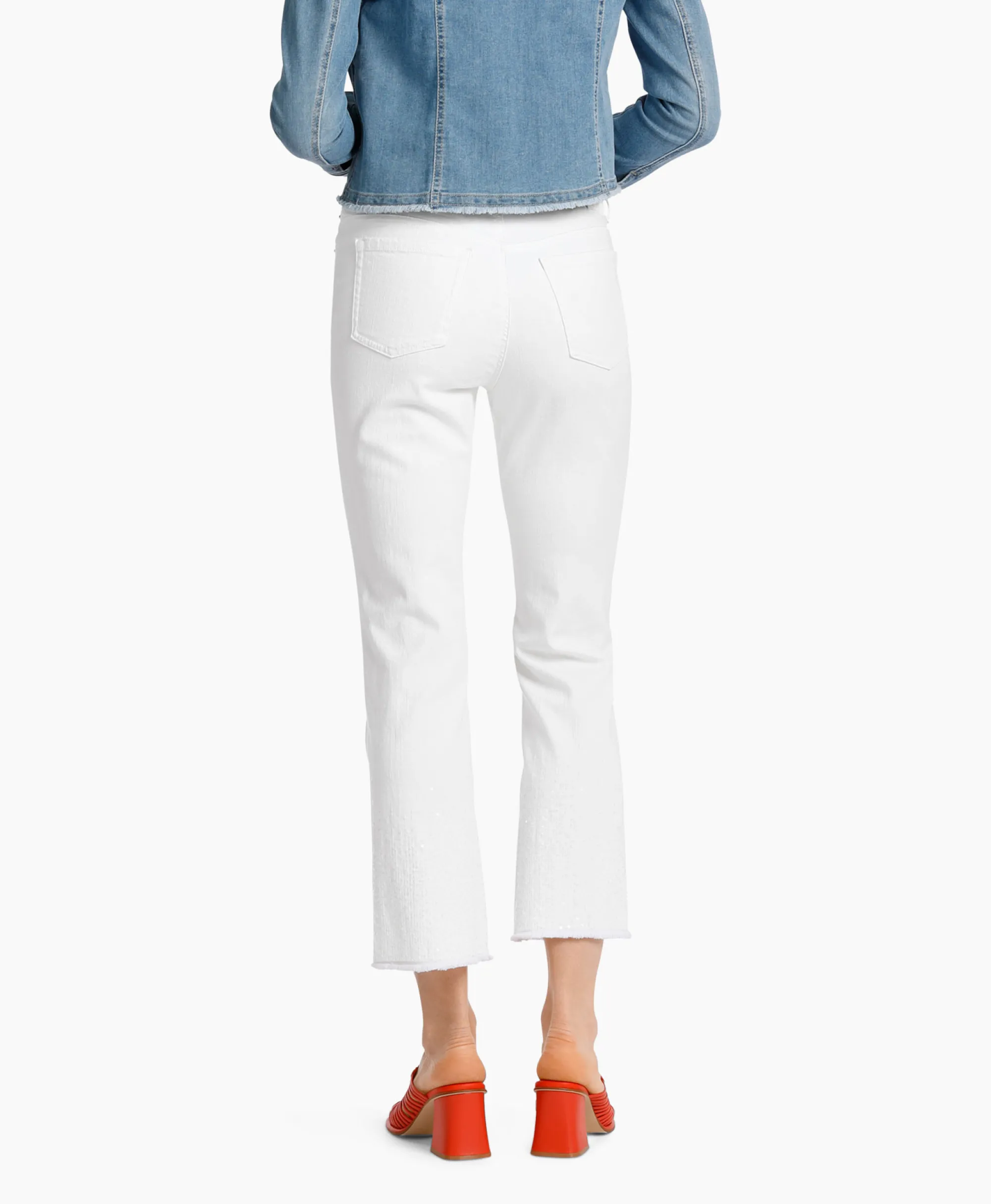 Marc Cain Pants Jeans Wp 82.10 D31 Wit*Dames Broeken