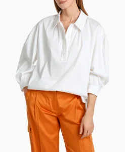 Marccain Collectie Blouse Wc 51.43 W79 Wit*Dames Blouses