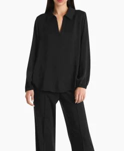 Marccain Collectie Blouse Wc 51.09 W08 Zwart*Dames Blouses
