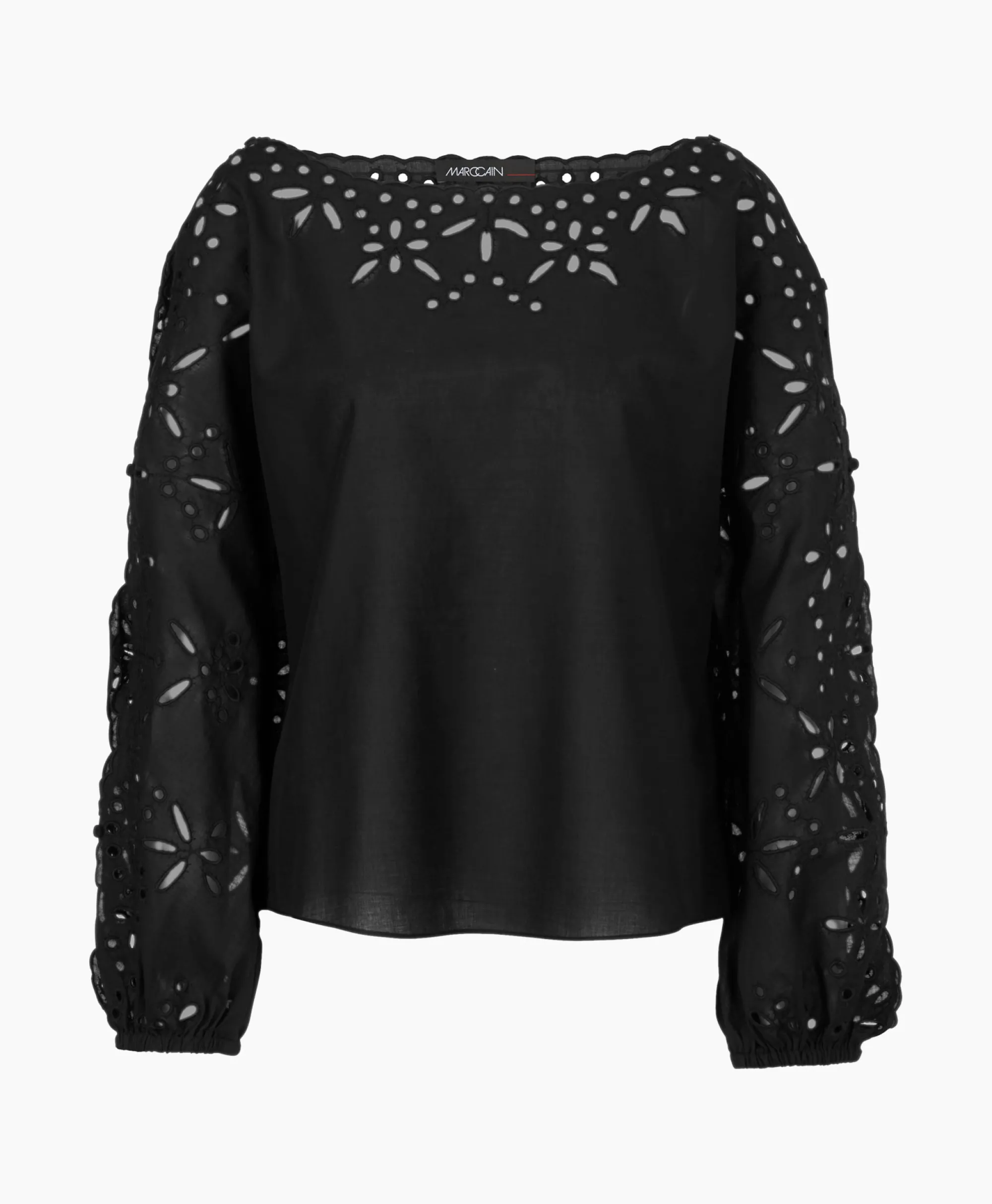 Marccain Collectie Blouse Wc 51.38 W68 Zwart*Dames Blouses