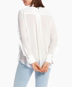 Marccain Collectie Blouse Wc 51.27 W44 Off White*Dames Blouses