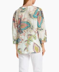Marccain Collectie Blouse Wc 51.31 W63 Wit*Dames Blouses