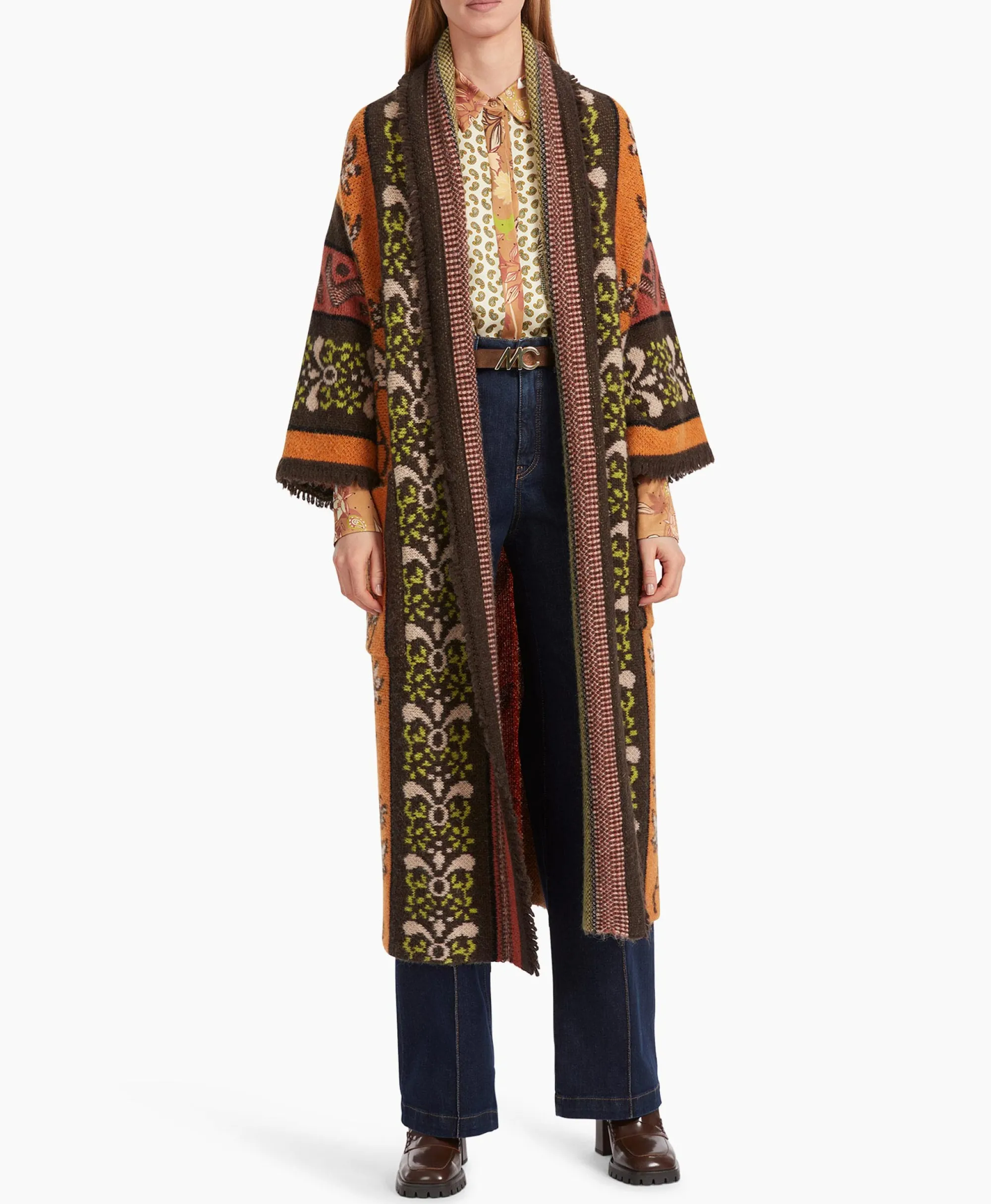 Marccain Collectie Coat Vc 11.06 M23 Geel*Dames Vesten