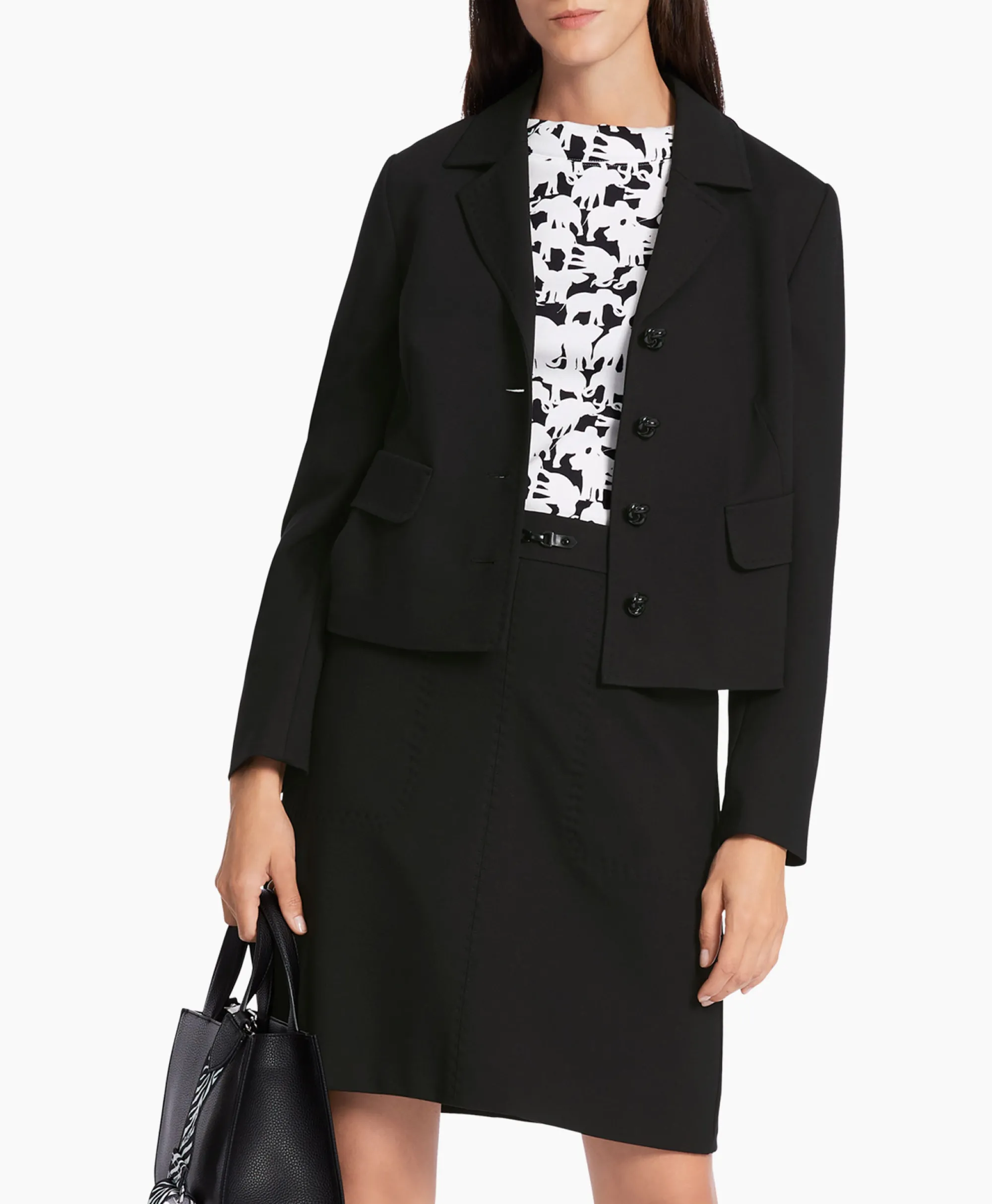 Marccain Collectie Jack Wc 31.07 J42 Zwart*Dames Blazers