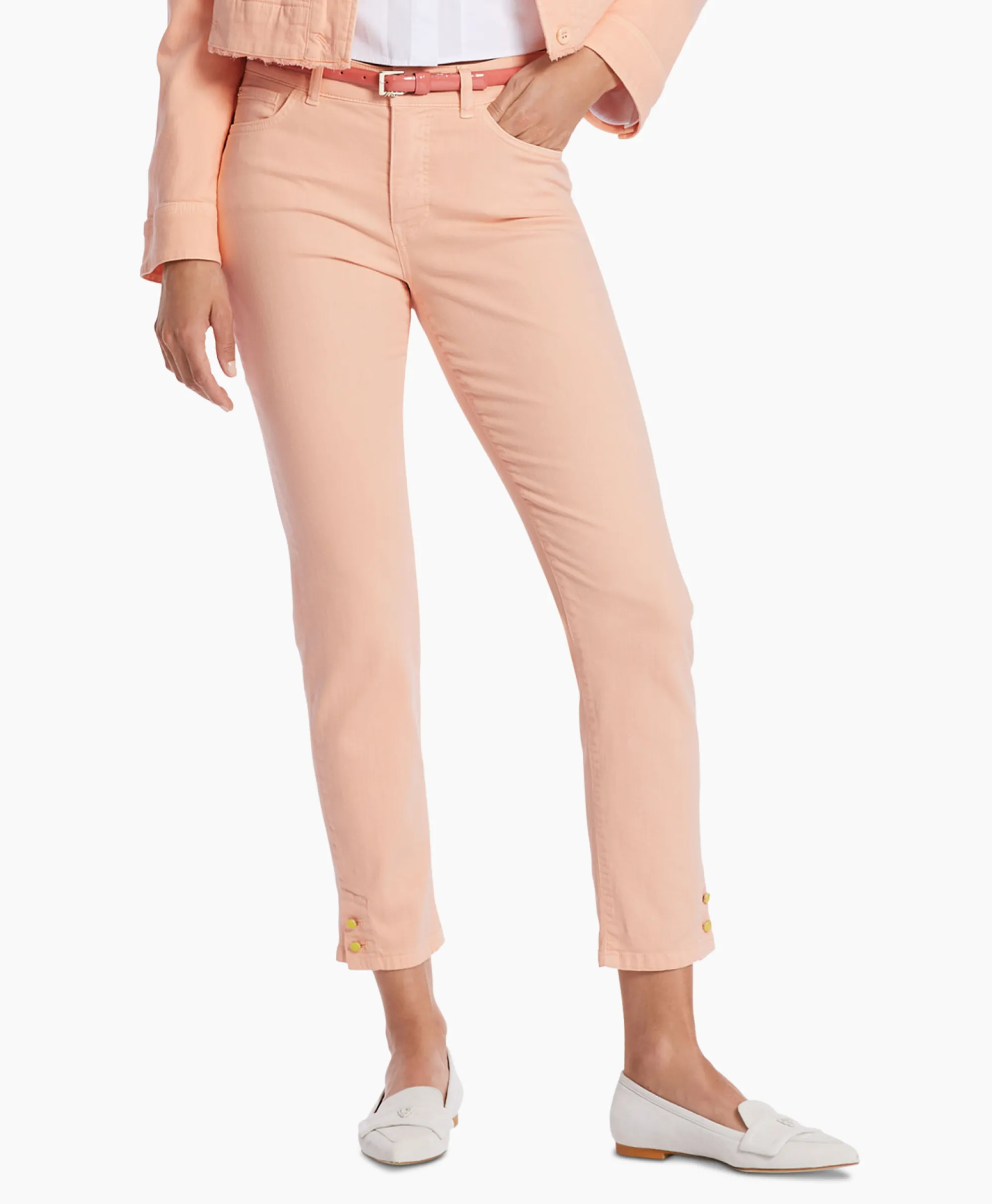 Marccain Collectie Jeans Wc 82.13 D69 Donker Geel*Dames Broeken