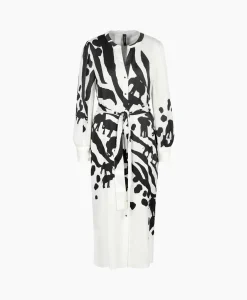 Marccain Collectie Jurk Wc 21.05 W14 Print + 2 Kleurig*Dames Bruiloftskleding