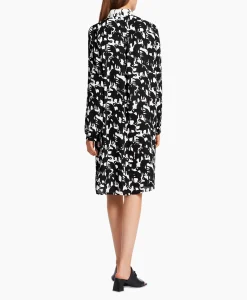 Marccain Collectie Jurk Wc 21.19 W13 Zwart*Dames Bruiloftskleding