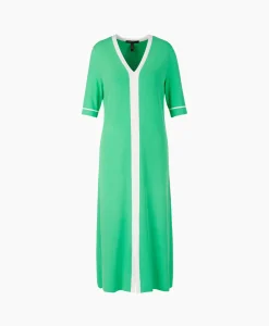Marccain Collectie Maxi Jurk Uc 21.05 M17 Groen*Dames Bruiloftskleding