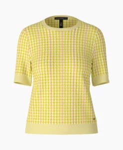 Marccain Collectie Pullover Wc 41.49 M33 Midden Geel*Dames T-Shirts & Tops