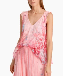 Marccain Collectie Top Wc 61.26 J83 Zalm*Dames T-Shirts & Tops