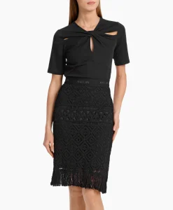 Marccain Collectie T-Shirt Wc 48.48 J14 Zwart*Dames T-Shirts & Tops