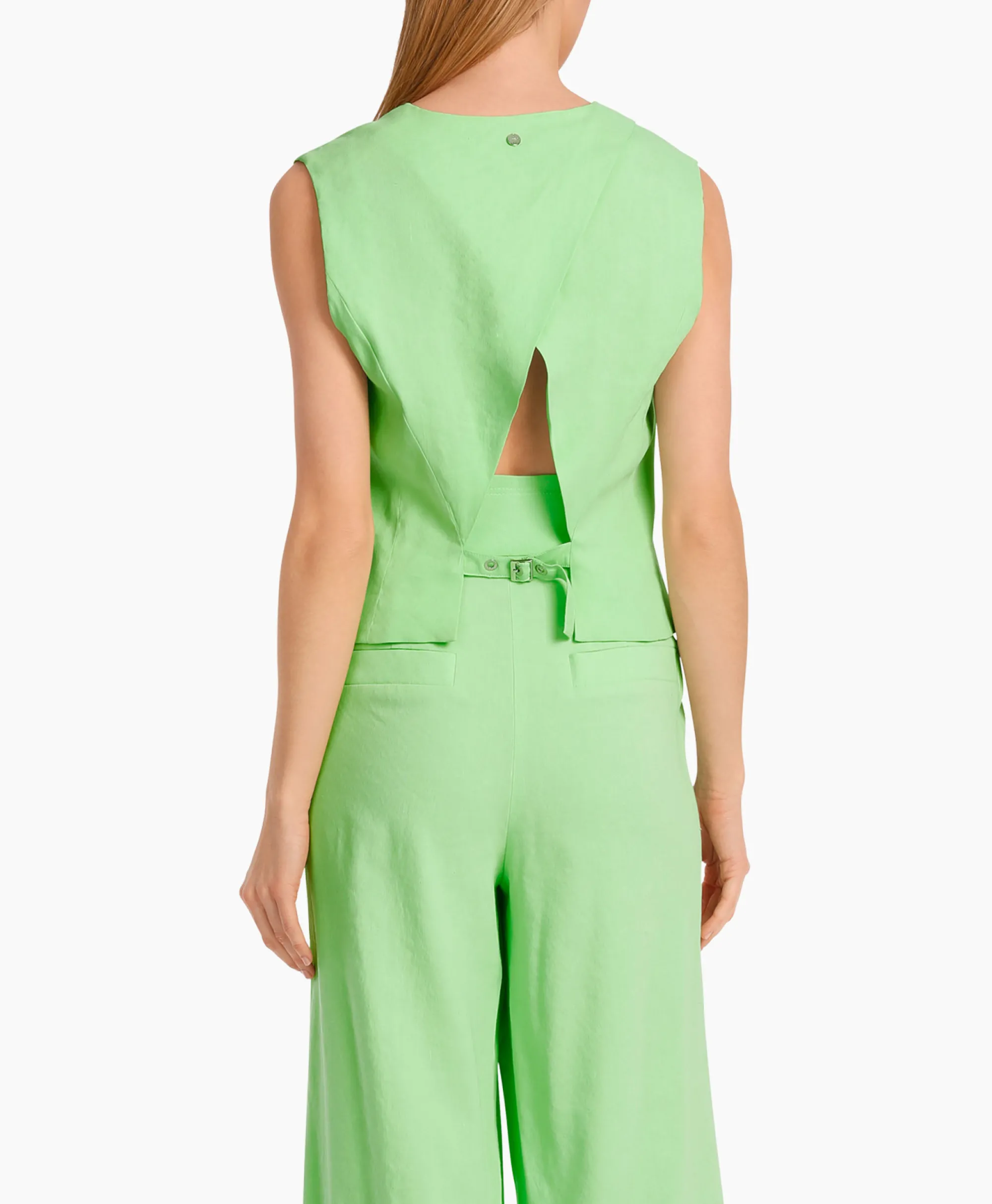 Marccain Collectie Vest Wc 37.02 W47 Groen*Dames Vesten