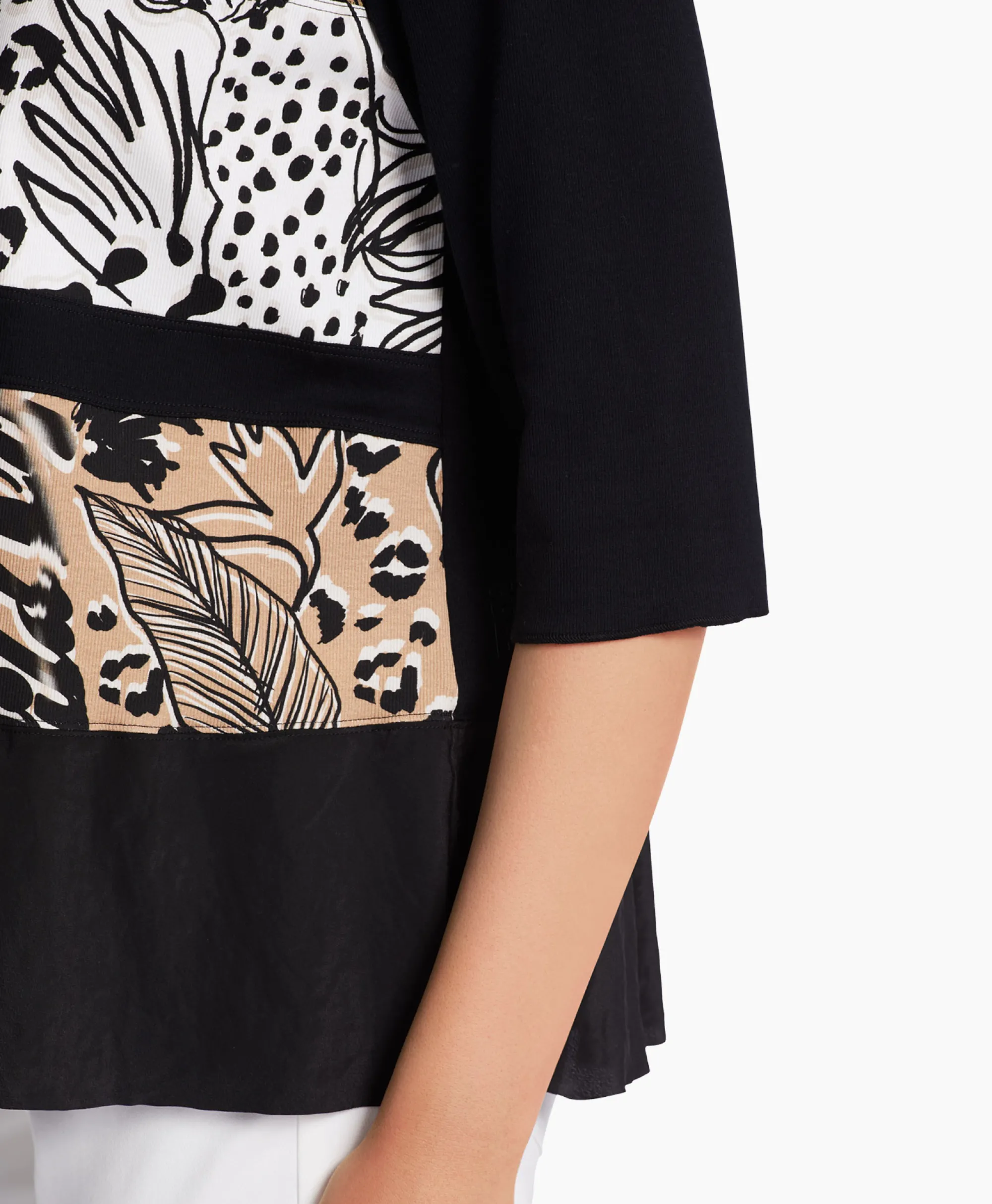 Marccain Sport Blouse Ws 55.05 J88 Zwart*Dames Blouses