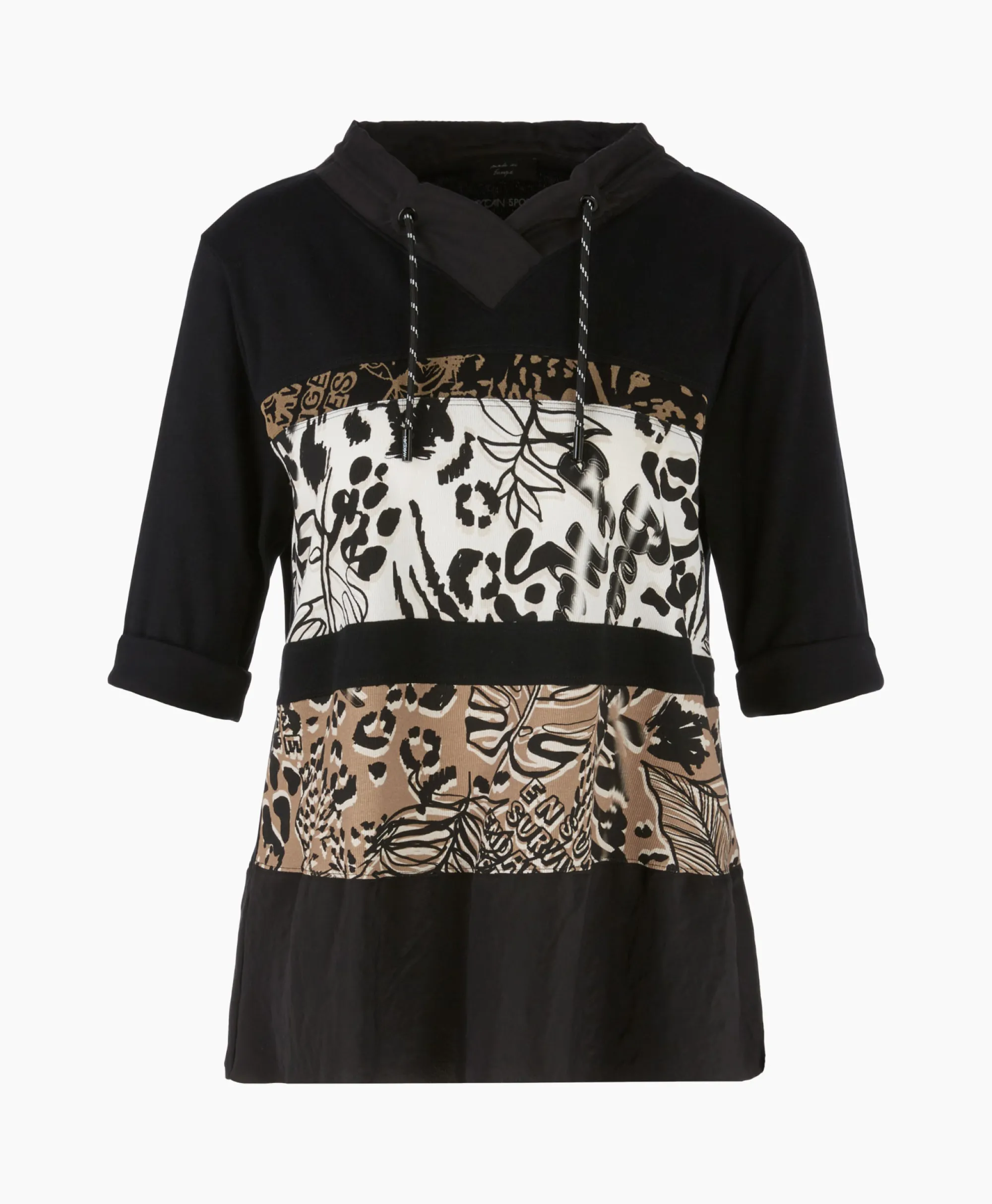 Marccain Sport Blouse Ws 55.05 J88 Zwart*Dames Blouses