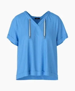 Marccain Sport Blouse Ws 55.07 J67 Donker Blauw*Dames T-Shirts & Tops