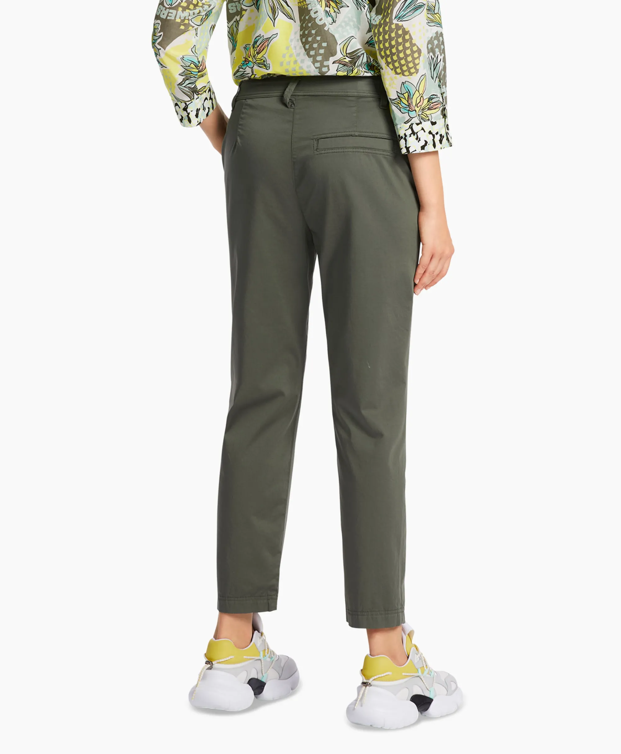 Marccain Sport Broek Ws 81.19 W29 Donker Groen*Dames Broeken