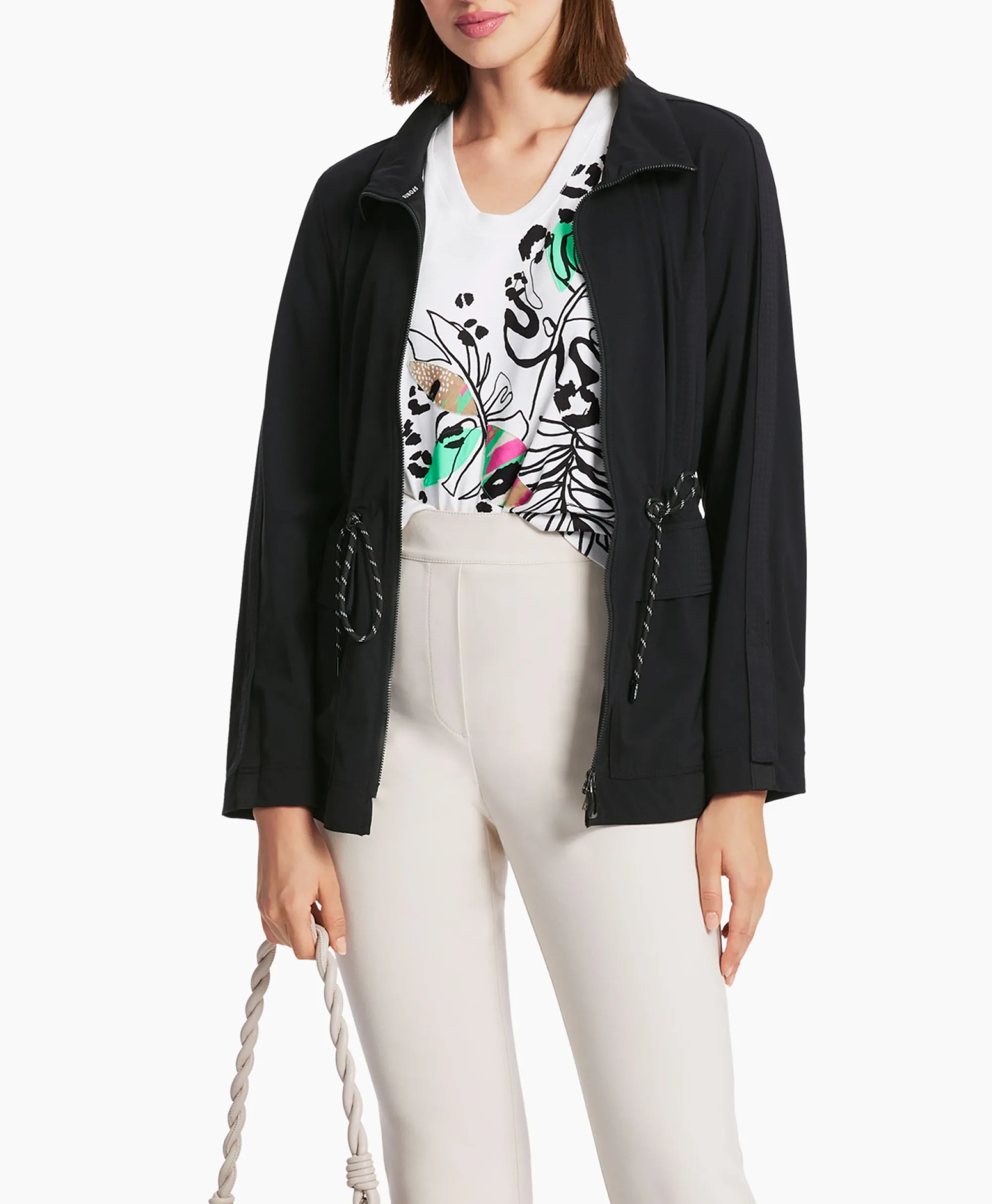 Marccain Sport Jack Ws 31.24 J05 Zwart*Dames Jassen