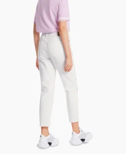 Marccain Sport Jeans Ws 82.04 D07 Off White*Dames Broeken