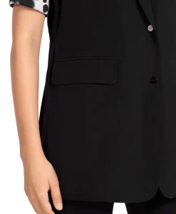 Marccain Sport Blazer Us 37.02 W37 Zwart*Dames Gilets