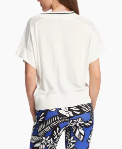 Marccain Sport Pullover Ws 41.24 M71 Off White*Dames T-Shirts & Tops