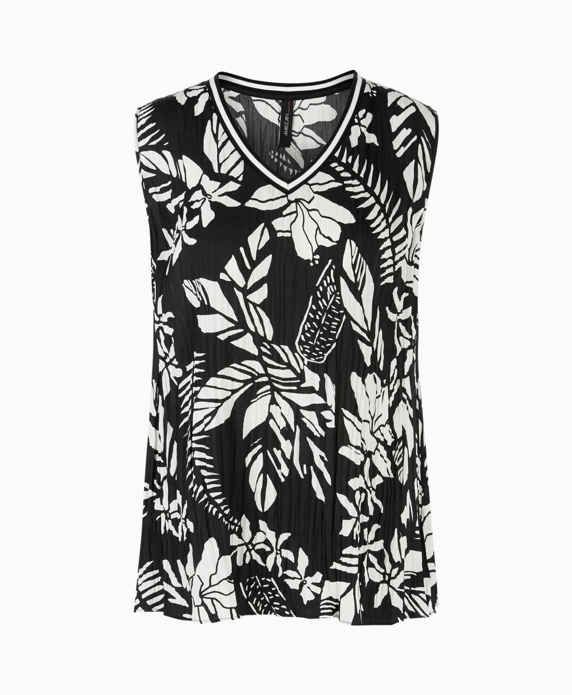Marccain Sport Top Ws 61.01 W22 Zwart*Dames T-Shirts & Tops