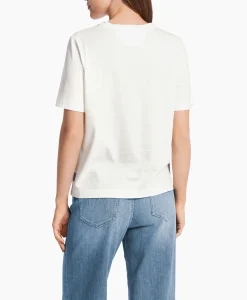 Marccain Sport T-Shirt Ws 48.20 J36 Off White*Dames T-Shirts & Tops