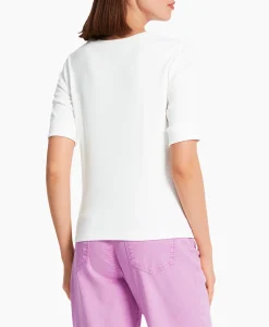Marccain Sport T-Shirt Ws 48.28 J32 Off White*Dames T-Shirts & Tops