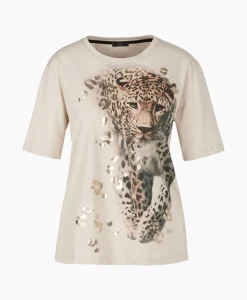 Marccain Sport T-Shirt Ws 48.21 J25 Grijs*Dames T-Shirts & Tops