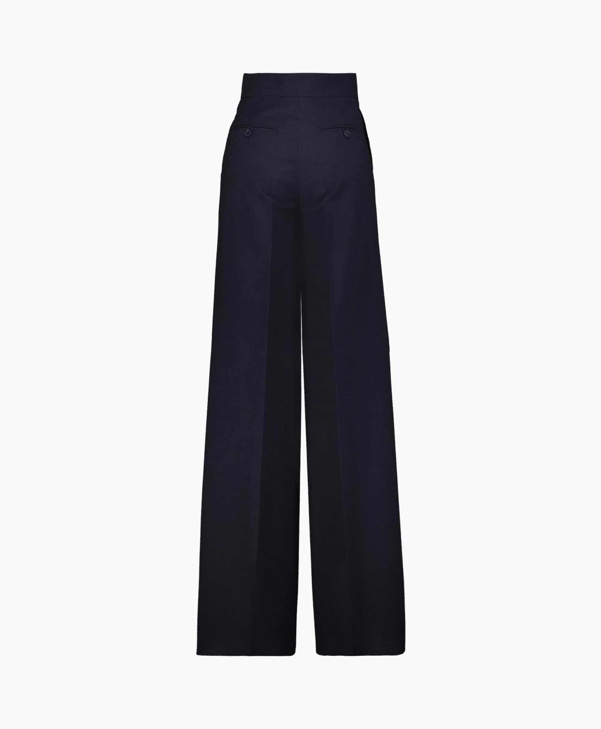Maxmara Pantalon Cervo Donker Blauw*Dames Broeken